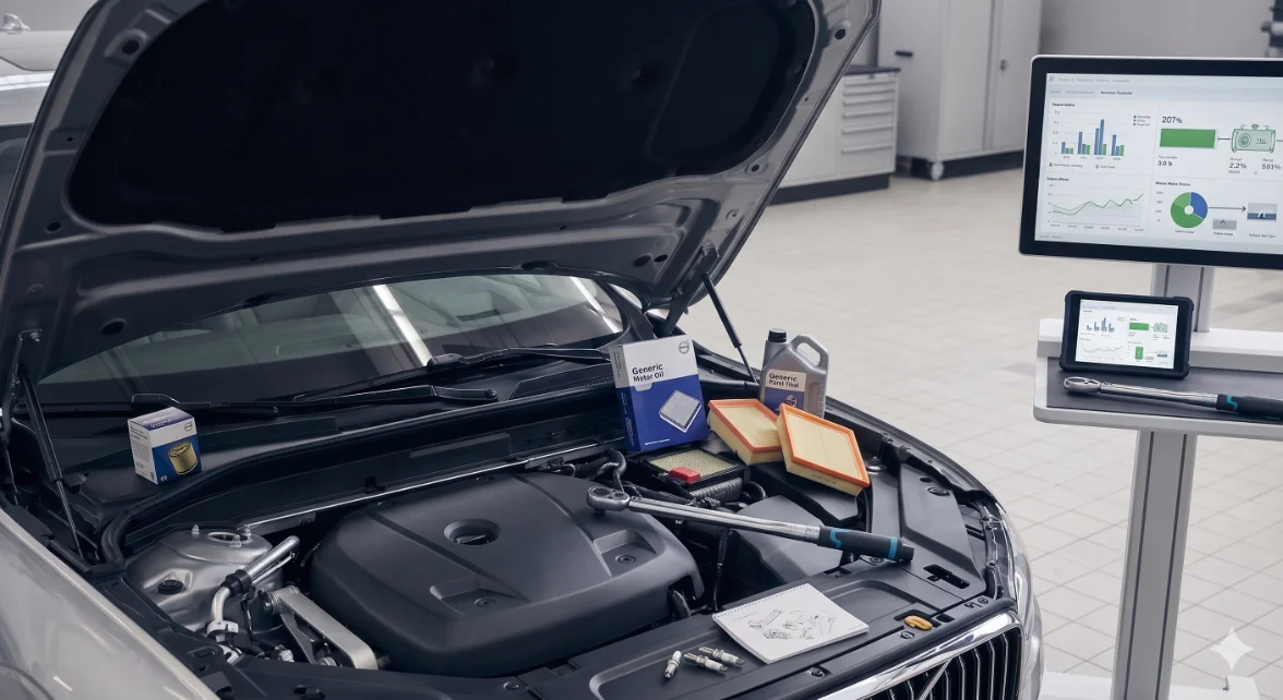 Volvo periyodik bakım servisi